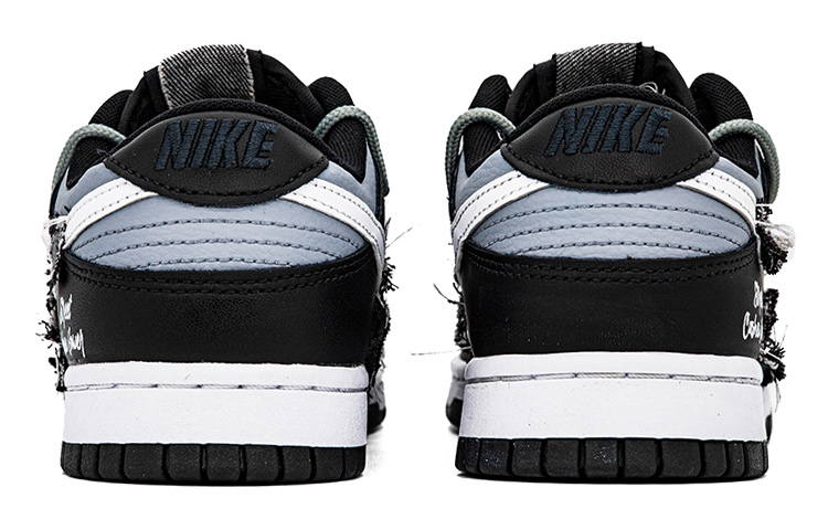 Purchase [定制鞋款] 耐克Dunk Low '腰果花牛仔' DH9765-002(Team肆-女款解构缝布腰果花)