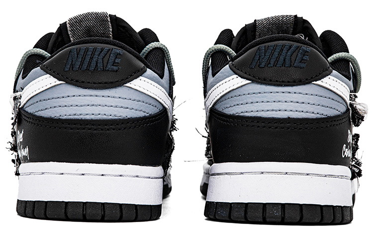 Purchase 나이키 덩크 로우 '캐슈 플라워 데님' (커스텀) DJ6188-002(Team肆-男款解构缝布腰果花)