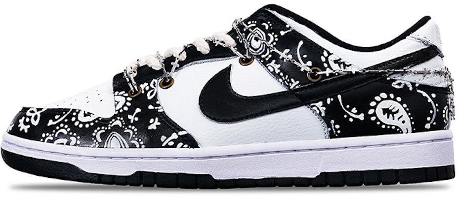나이키 덩크 로우 "캐슈 플라워 크로스체인 레트로" DH9765-002(TeamT-腰果花黑白S-BOX) Buy 나이키 덩크 로우 "캐슈 플라워 크로스체인 레트로" DH9765-002(TeamT-腰果花黑白S-BOX)
