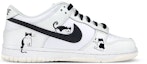 Order 【訂製球鞋】 Nike Dunk Low 趣味貓咪 寵物 貓爪塗鴉 低幫 板鞋 GS 白黑