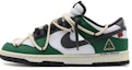 Buy 【定制球鞋】Nike Dunk Low 警戒線 高街戶外 夏日穿搭 髒髒鞋 解構復古做舊 低幫 板鞋 GS 黑白綠