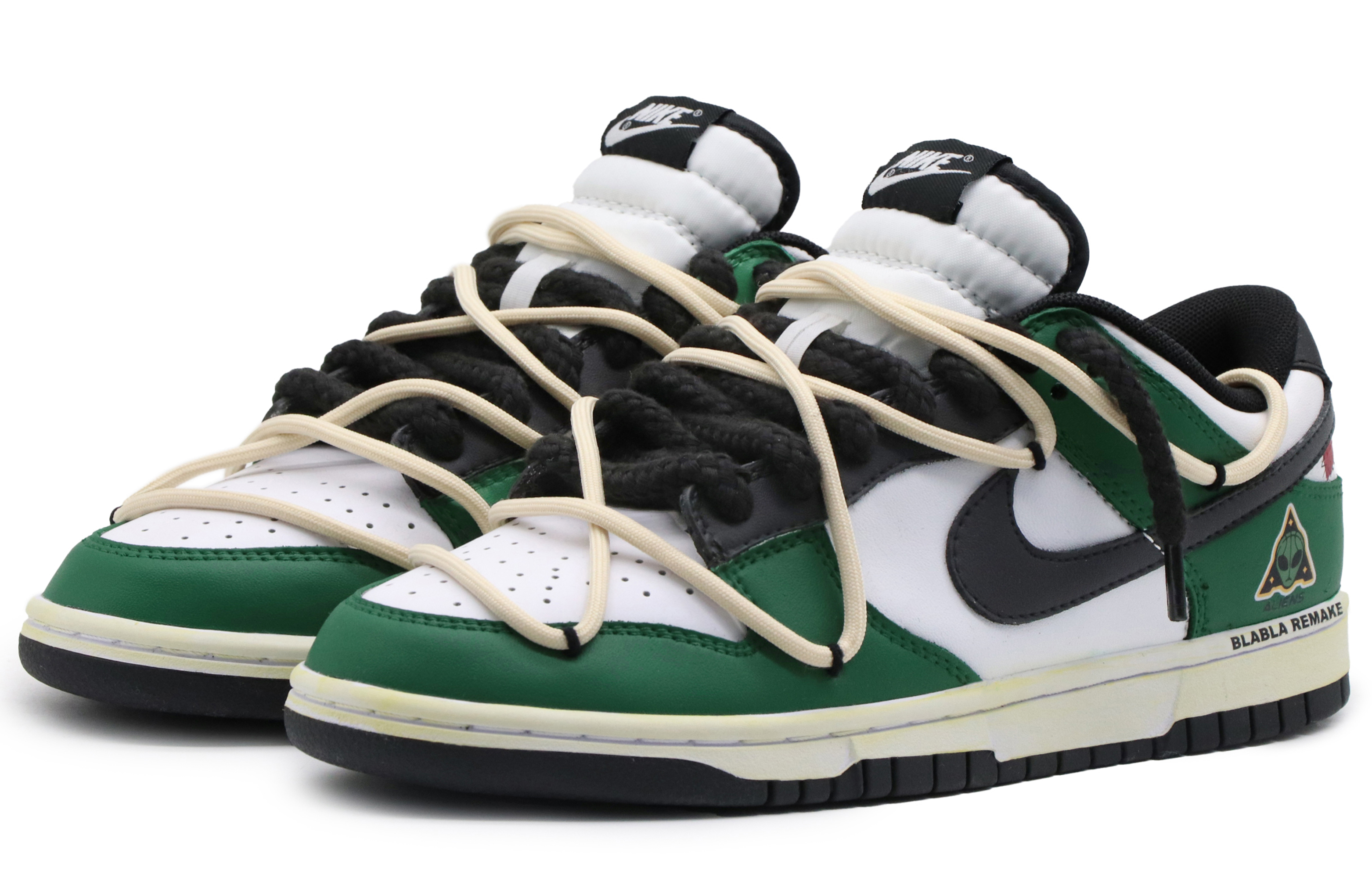 Lookbook [Sepatu Custom] Nike Dunk Low 'Caution Tape' DD1391-100(Team57-男款警戒线)