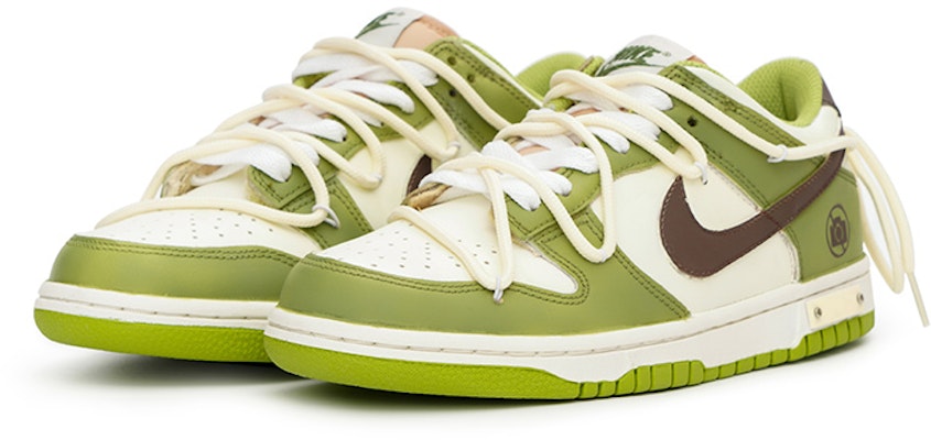 【定制鞋款】耐克Dunk低帮‘雪松绿白棕’ DV9108-711(Team33-禁止拍摄雪松女款) Lookbook 【定制鞋款】耐克Dunk低帮‘雪松绿白棕’ DV9108-711(Team33-禁止拍摄雪松女款)