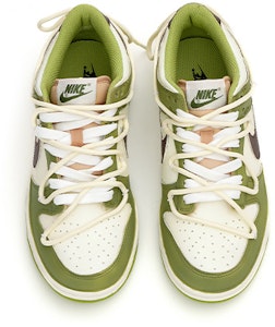 【カスタムシューズ】ナイキ ダンク ロー 'シーダー グリーン ホワイト ブラウン' DV9108-711(Team33-禁止拍摄雪松女款) Shop 【カスタムシューズ】ナイキ ダンク ロー 'シーダー グリーン ホワイト ブラウン' DV9108-711(Team33-禁止拍摄雪松女款)