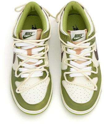 【定制鞋款】耐克Dunk低帮‘雪松绿白棕’ DV9108-711(Team33-禁止拍摄雪松女款) Shop 【定制鞋款】耐克Dunk低帮‘雪松绿白棕’ DV9108-711(Team33-禁止拍摄雪松女款)