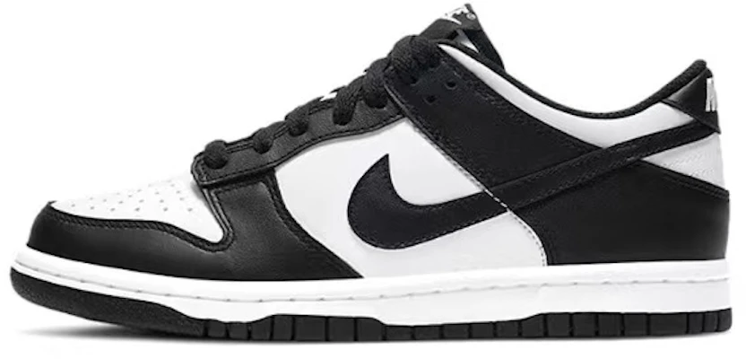 【訂製球鞋】Nike Dunk Low 水泥熊貓 畫冊 百搭 高街風 解構 低筒 板鞋 GS 白灰 Sizing 【訂製球鞋】Nike Dunk Low 水泥熊貓 畫冊 百搭 高街風 解構 低筒 板鞋 GS 白灰