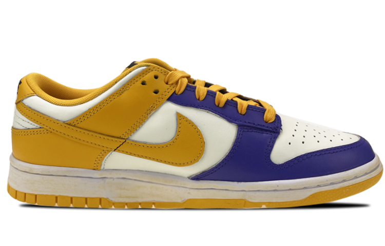 Order 【定制球鞋】 Nike Dunk Low 是在玩鞋 情人節禮盒 客場 總冠軍 作舊 低幫 板鞋 男款 紫黃