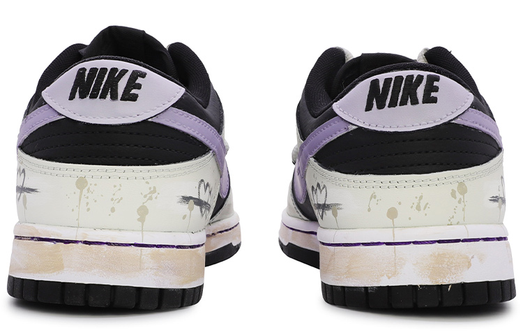 Shop [Kasut Custom] Nike Dunk Low 'Changchun Flower Biru Grafiti' DJ6188-002(TeamM-男款长春花涂鸦黑白)