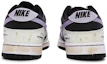 Shop 나이키 덩크 로우 '창춘화 블루 그래피티' (커스텀) DH9765-002(TeamM-女款长春花涂鸦黑白)
