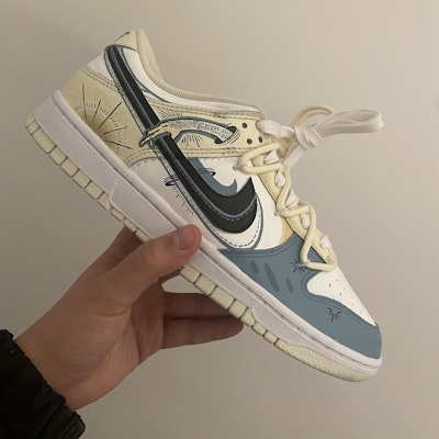 나이키 덩크 로우 '매직터치'(커스텀) DJ6188-100(Team197-002) 3