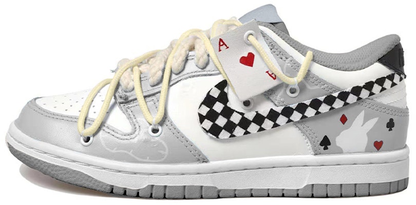 Zapatillas Nike Dunk Low 'Cuadros Parche Conejo Año Gris Blanco Negro' DJ6188-003(Team拾玖-灰白扑克男S-BOX) Buy Zapatillas Nike Dunk Low 'Cuadros Parche Conejo Año Gris Blanco Negro' DJ6188-003(Team拾玖-灰白扑克男S-BOX)