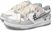 Lookbook Zapatillas Nike Dunk Low 'Cuadros Parche Conejo Año Gris Blanco Negro' DJ6188-003(Team拾玖-灰白扑克男S-BOX)