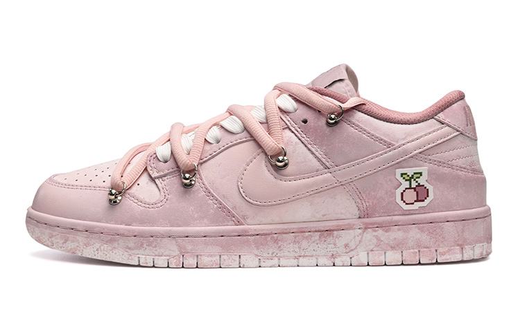 Buy [Sepatu Kustom] Nike Dunk Low 'Cherry Blossom Pink' DH9765-100(TeamE-女款甜美樱桃粉色)