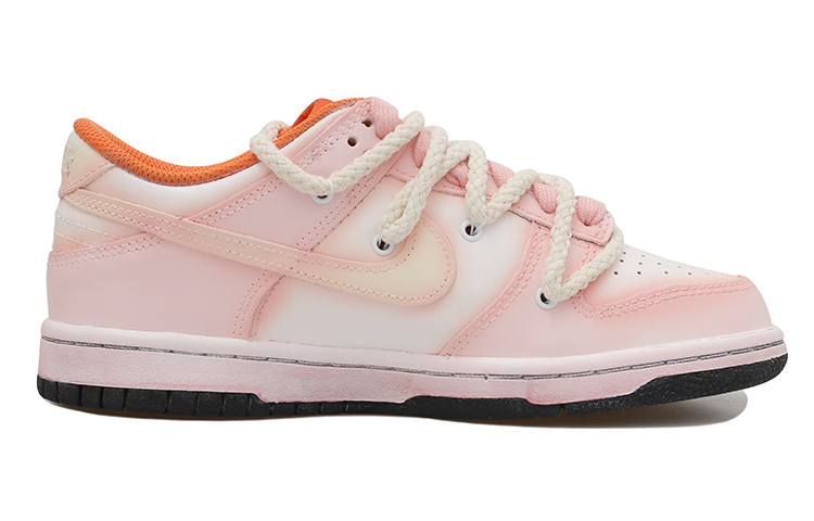 Order 나이키 덩크 로우 '벚꽃 핑크' (커스텀) DH9765-003(Team拾玖-樱花挂链S-BOX)