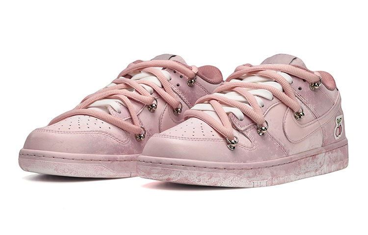 Lookbook [Sepatu Kustom] Nike Dunk Low 'Cherry Blossom Pink' DH9765-100(TeamE-女款甜美樱桃粉色)