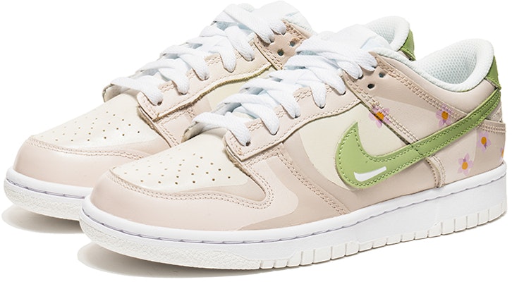 【訂製球鞋】 Nike Dunk Low 野鶴製造 櫻花粉 復古風 休閒 低幫 板鞋 GS 櫻花粉 Lookbook 【訂製球鞋】 Nike Dunk Low 野鶴製造 櫻花粉 復古風 休閒 低幫 板鞋 GS 櫻花粉