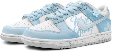 나이키 덩크 로우 '벚꽃 스플래시' (커스텀) DH9765-102(Team16-女款樱粉甘露蓝色) Lookbook 나이키 덩크 로우 '벚꽃 스플래시' (커스텀) DH9765-102(Team16-女款樱粉甘露蓝色)