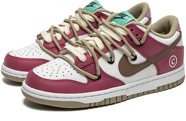 【定制鞋】耐克Dunk Low '樱桃红涂鸦' DX6063-131(Team22-女街头樱桃红A-BOX) Lookbook 【定制鞋】耐克Dunk Low '樱桃红涂鸦' DX6063-131(Team22-女街头樱桃红A-BOX)