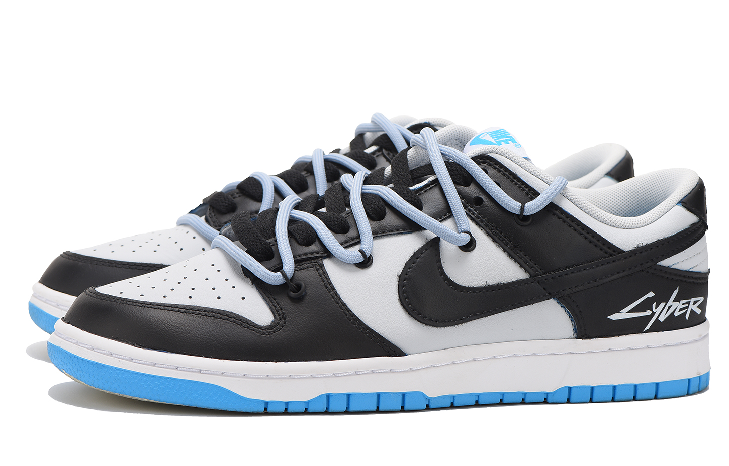 Shop Sepatu Custom Nike Dunk Low 'Chestnut Black' DV0831-001(Team59-男款黑色七SBOX)