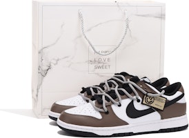 나이키 덩크 로우 '밤색 검정 갈색' (커스텀) DD1391-100-466438 Buy 나이키 덩크 로우 '밤색 검정 갈색' (커스텀) DD1391-100-466438