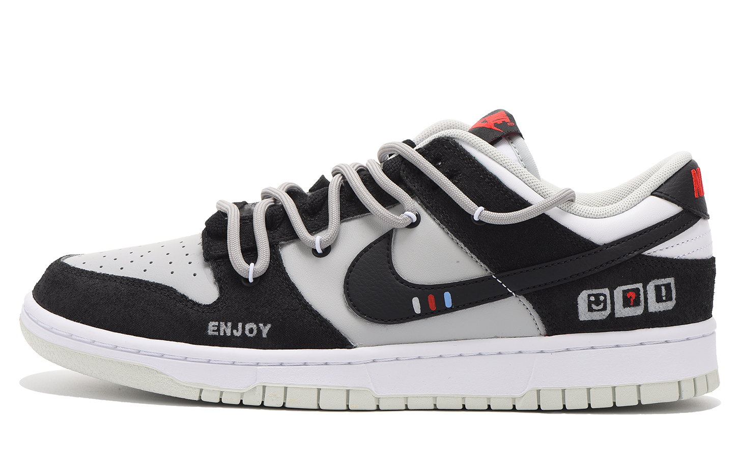 Buy [Zapatos Personalizados] Nike Dunk Low 'Castaño Negro Gris' DV0827-100-466544