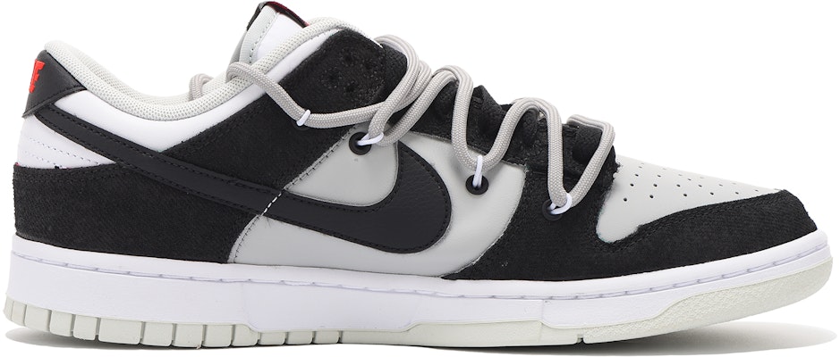 【定製球鞋】 Nike Dunk Low 栗子 舒適百搭 解構 電玩 高街 低筒 板鞋 男款 黑灰 Order 【定製球鞋】 Nike Dunk Low 栗子 舒適百搭 解構 電玩 高街 低筒 板鞋 男款 黑灰