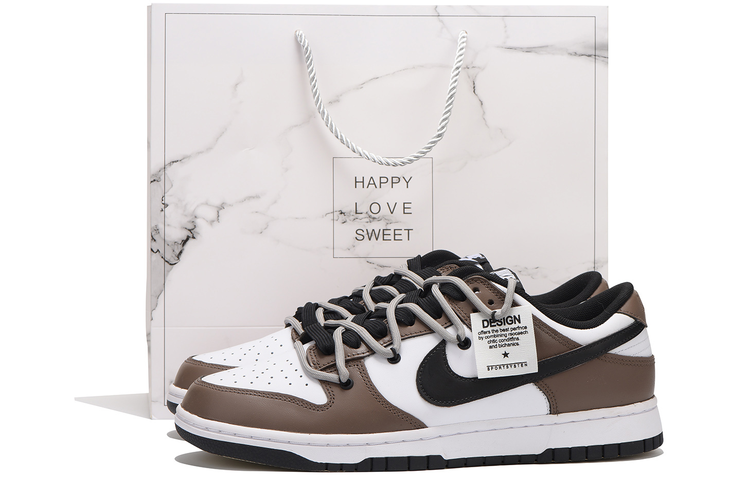 Buy カスタム ダンクロー "栗の解体" 黒茶 (カスタム ダンクロー "クリノカイタイ" クロチャ) DD1391-100(Team59-男款黑棕九SBOX)