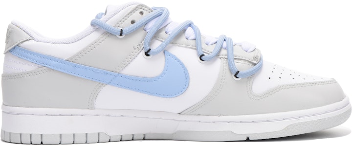 【定制球鞋】Nike Dunk Low 栗子 特殊鞋盒 vibe風 解構 高街 低幫 板鞋 GS 灰藍 Order 【定制球鞋】Nike Dunk Low 栗子 特殊鞋盒 vibe風 解構 高街 低幫 板鞋 GS 灰藍