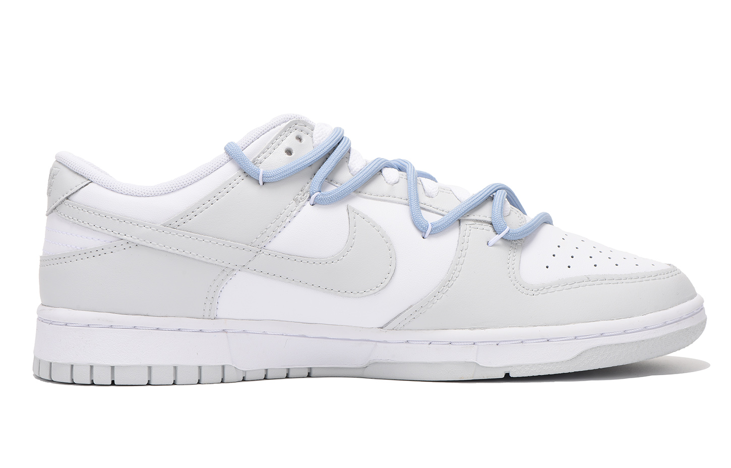 Lookbook 나이키 덩크 로우 '체스트넛 디컨스트럭티드 그레이' (커스텀) DV0831-101(Team59-男款灰色七)