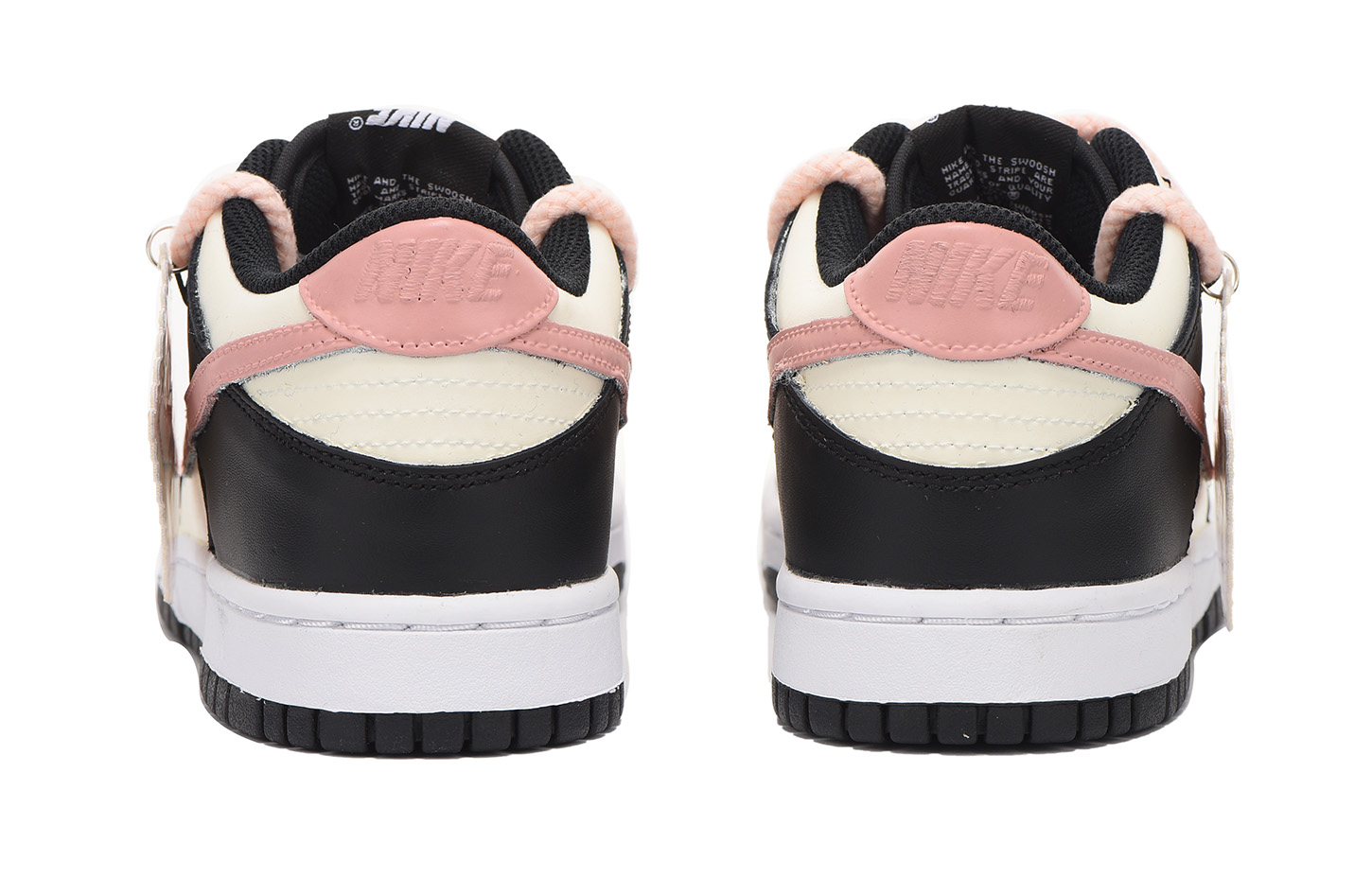 Shop 【定製球鞋】Nike Dunk Low 栗子 解構 舒適百搭 耐磨 低筒 板鞋 GS 黑粉