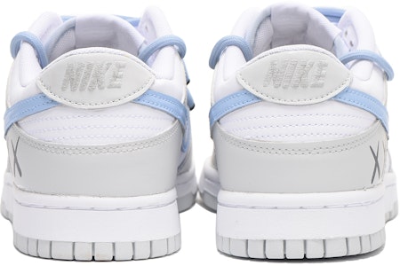 【定制球鞋】Nike Dunk Low 栗子 特殊鞋盒 vibe風 解構 高街 低幫 板鞋 GS 灰藍 Shop 【定制球鞋】Nike Dunk Low 栗子 特殊鞋盒 vibe風 解構 高街 低幫 板鞋 GS 灰藍