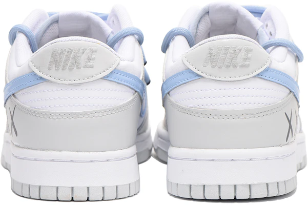 【定制球鞋】Nike Dunk Low 栗子 特殊鞋盒 vibe風 解構 高街 低幫 板鞋 GS 灰藍 Shop 【定制球鞋】Nike Dunk Low 栗子 特殊鞋盒 vibe風 解構 高街 低幫 板鞋 GS 灰藍