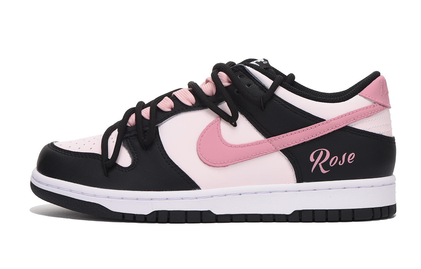 Buy [Kasukan Tersuai] Nike Dunk Low 'Jalan Utama Coklat Kastanye' CW1590-100(Team拾伍-女款黑粉七SBOX)