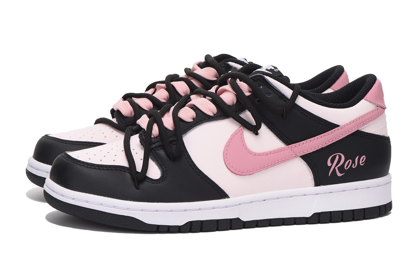 Lookbook [Kasukan Tersuai] Nike Dunk Low 'Jalan Utama Coklat Kastanye' CW1590-100(Team拾伍-女款黑粉七SBOX)