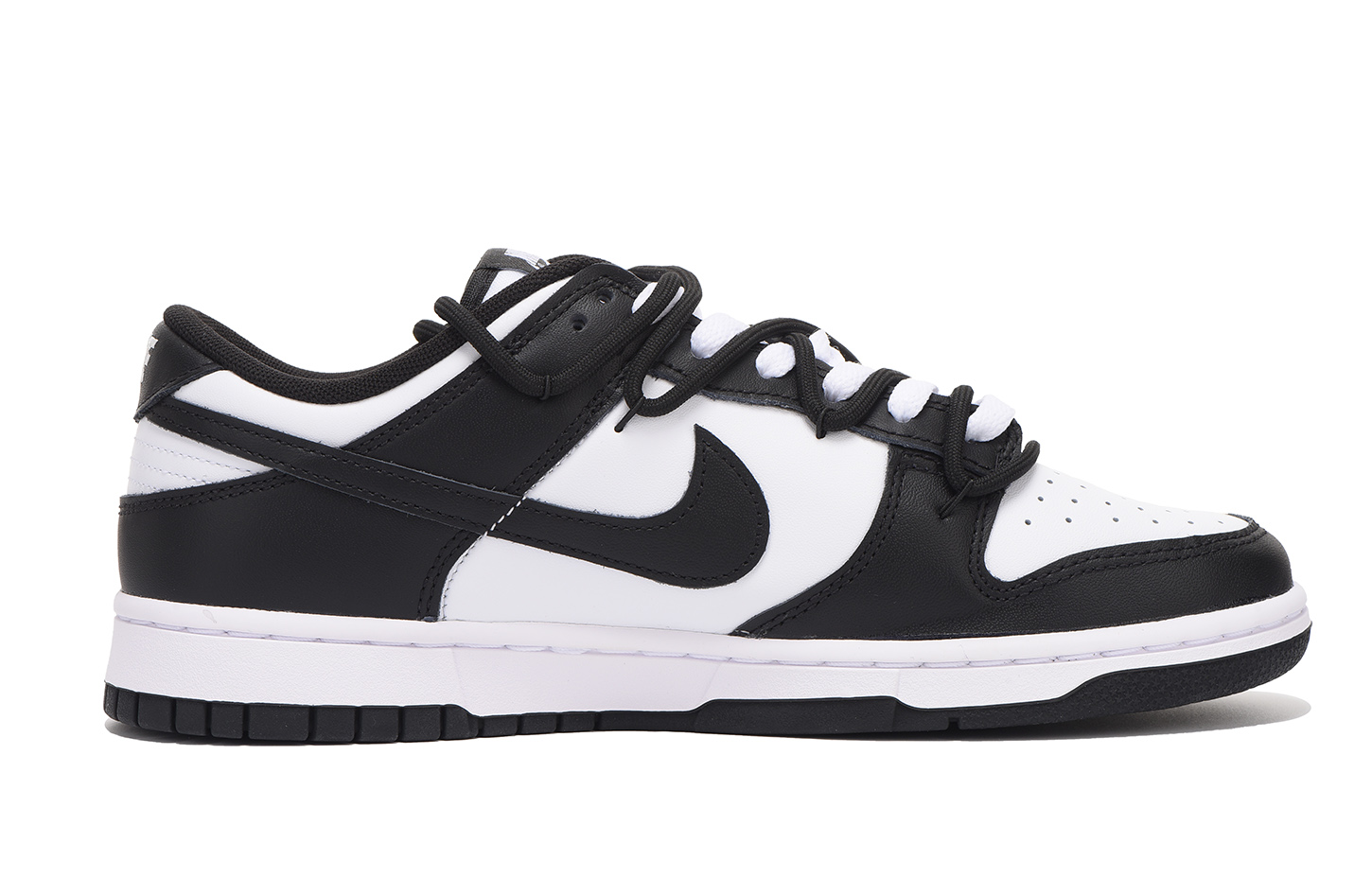 Order 나이키 덩크 로우 '밤색 팬더' (커스텀) CW1590-100(Team拾伍-女款熊猫三SBOX)