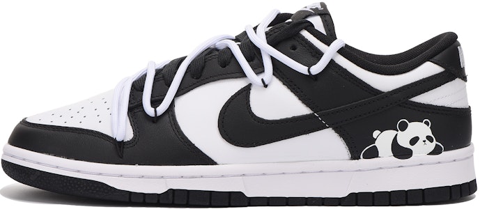 【訂製球鞋】Nike Dunk Low 栗子 vibe風 禮盒 熊貓 解構 高街 舒適 百搭 低筒 板鞋 男款 黑白 Order 【訂製球鞋】Nike Dunk Low 栗子 vibe風 禮盒 熊貓 解構 高街 舒適 百搭 低筒 板鞋 男款 黑白