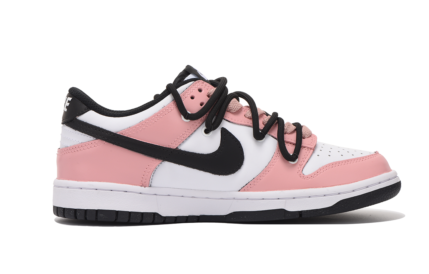 Order 나이키 덩크 로우 '밤색 장미핑크' (커스텀) CW1590-100(Team拾伍-女款粉色五)