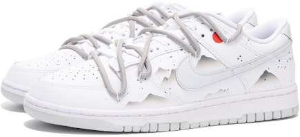 나이키 덩크 로우 '밤나무 산수 해체 회색'(커스텀) DH9765-102(Team59-女款灰山水四) Lookbook 나이키 덩크 로우 '밤나무 산수 해체 회색'(커스텀) DH9765-102(Team59-女款灰山水四)