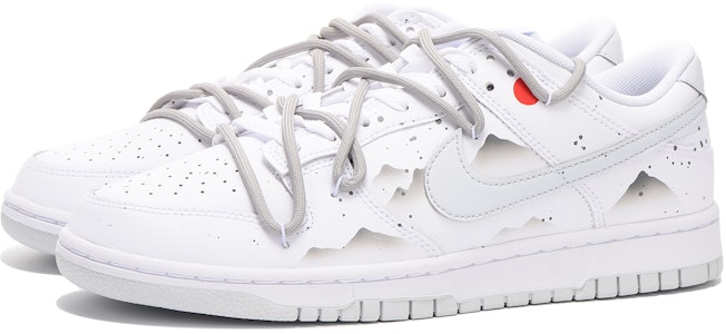 【定制球鞋】Nike Dunk Low 栗子 山水 拆解 高街 低筒 滑板鞋 GS 灰色 Lookbook 【定制球鞋】Nike Dunk Low 栗子 山水 拆解 高街 低筒 滑板鞋 GS 灰色