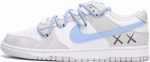 【定制球鞋】Nike Dunk Low 栗子 禮盒 vibe風 解構 防滑耐磨 低幫 板鞋 男款 灰藍 Buy 【定制球鞋】Nike Dunk Low 栗子 禮盒 vibe風 解構 防滑耐磨 低幫 板鞋 男款 灰藍