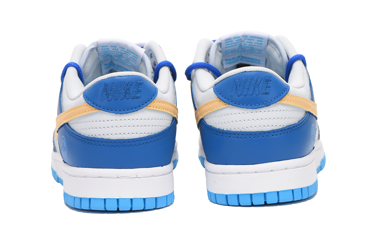 Shop [Zapatillas Personalizadas] Nike Dunk Low 'Chestnut Vibe Deconstructed' DV0831-001(Team59-男款蓝金二SBOX)