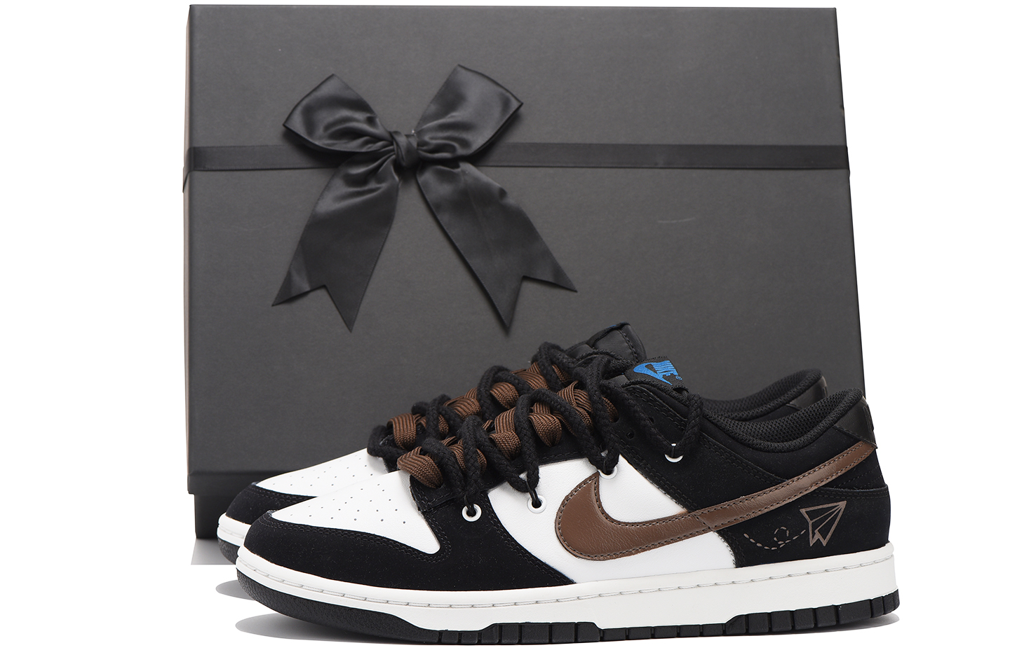 Buy 【定制球鞋】耐克Dunk Low '栗色氛围纸飞机解构潮流款' FD6923-100-466442