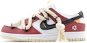 Buy Zapatillas Nike Dunk Low 'Chicago Deconstruido Negro Blanco Rojo' DV0833-100(Team57-男款牛仔)
