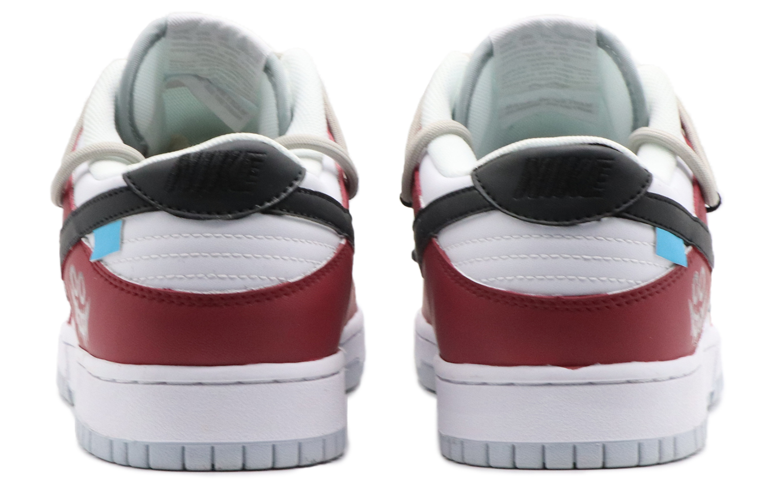 Shop [定制鞋] 耐克Dunk Low '芝加哥梦想' DV0831-101(Team57-男款梦魇)