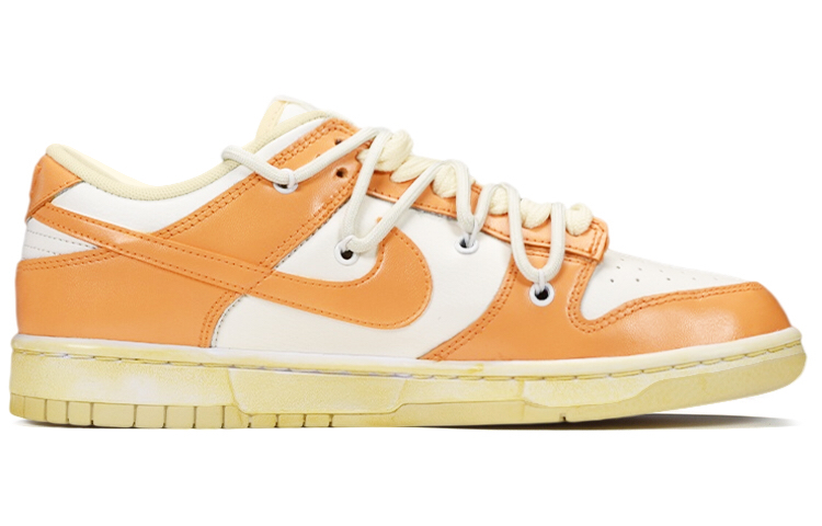 Order 【訂製球鞋】Nike Dunk Low 兒童節主題訂製 字母 二次元問號 低幫 板鞋 男款 橙黃