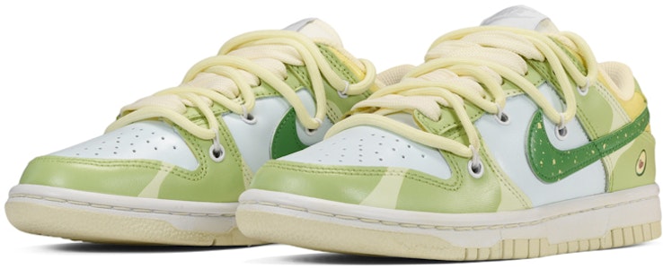 나이키 덩크 로우 '어린이날 아보카도' (커스텀) DJ6188-100(TeamE-男款牛油果白绿) Lookbook 나이키 덩크 로우 '어린이날 아보카도' (커스텀) DJ6188-100(TeamE-男款牛油果白绿)