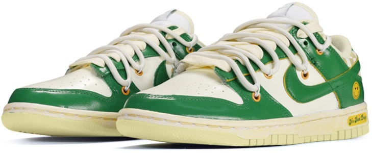 【客製化球鞋】Nike Dunk Low 兒童節主題客製 笑臉 低筒 運動鞋 男款 墨綠 Shop 【客製化球鞋】Nike Dunk Low 兒童節主題客製 笑臉 低筒 運動鞋 男款 墨綠