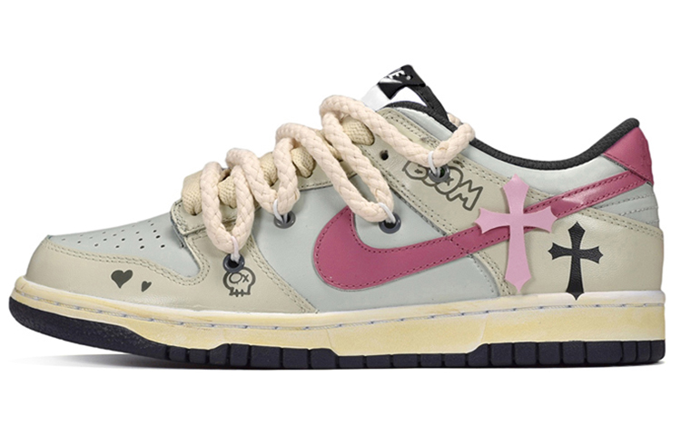 [Custom Shoes] Nike Dunk Low 'Children's Day Special Box Cross'