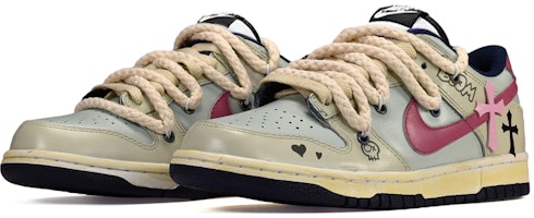 【客製化球鞋】Nike Dunk Low 兒童節主題客製化 特殊鞋盒 十字架 低筒 板鞋 男女同款 淺灰卡其 Lookbook 【客製化球鞋】Nike Dunk Low 兒童節主題客製化 特殊鞋盒 十字架 低筒 板鞋 男女同款 淺灰卡其