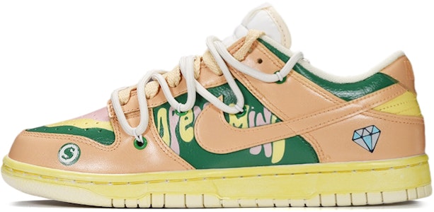 Zapatillas Nike Dunk Low 'Festival Infantil Diamante Chip' DJ6188-100(TeamE-男款钻石筹码黄绿) Buy Zapatillas Nike Dunk Low 'Festival Infantil Diamante Chip' DJ6188-100(TeamE-男款钻石筹码黄绿)